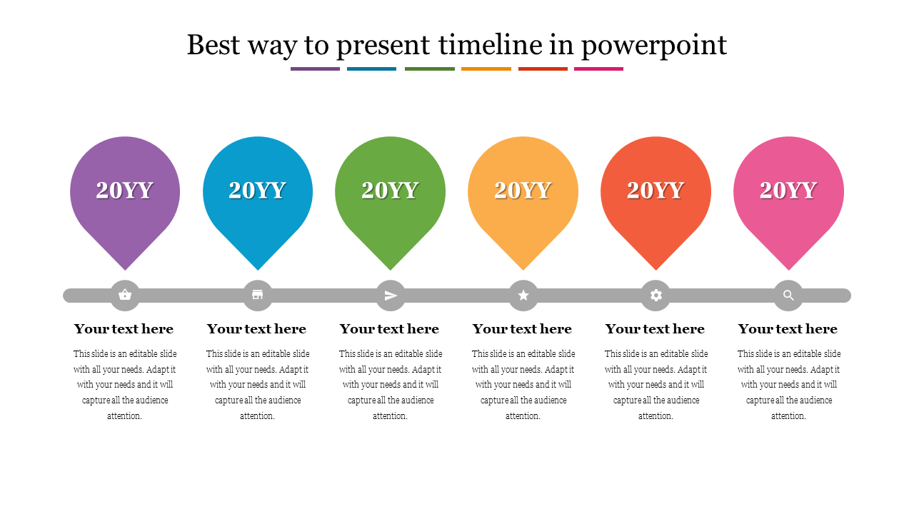 best way to present timeline in powerpoint